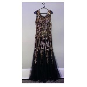 Great Gatsby era style dress.